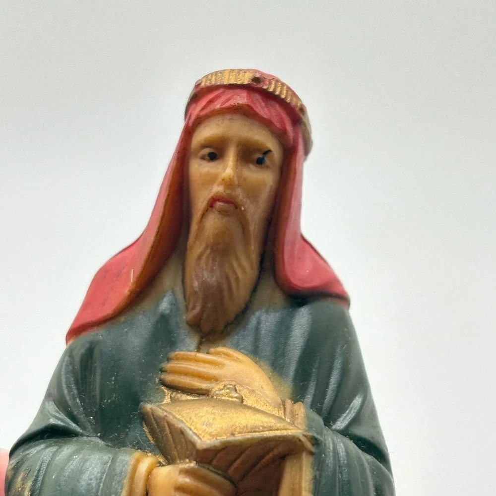 AB‎ Plastics Nativity Scene Hong Kong 864 DO 7 Piece Figurines